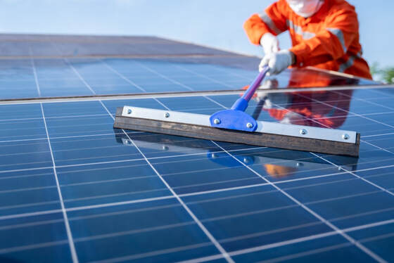 solar panel cleaning company